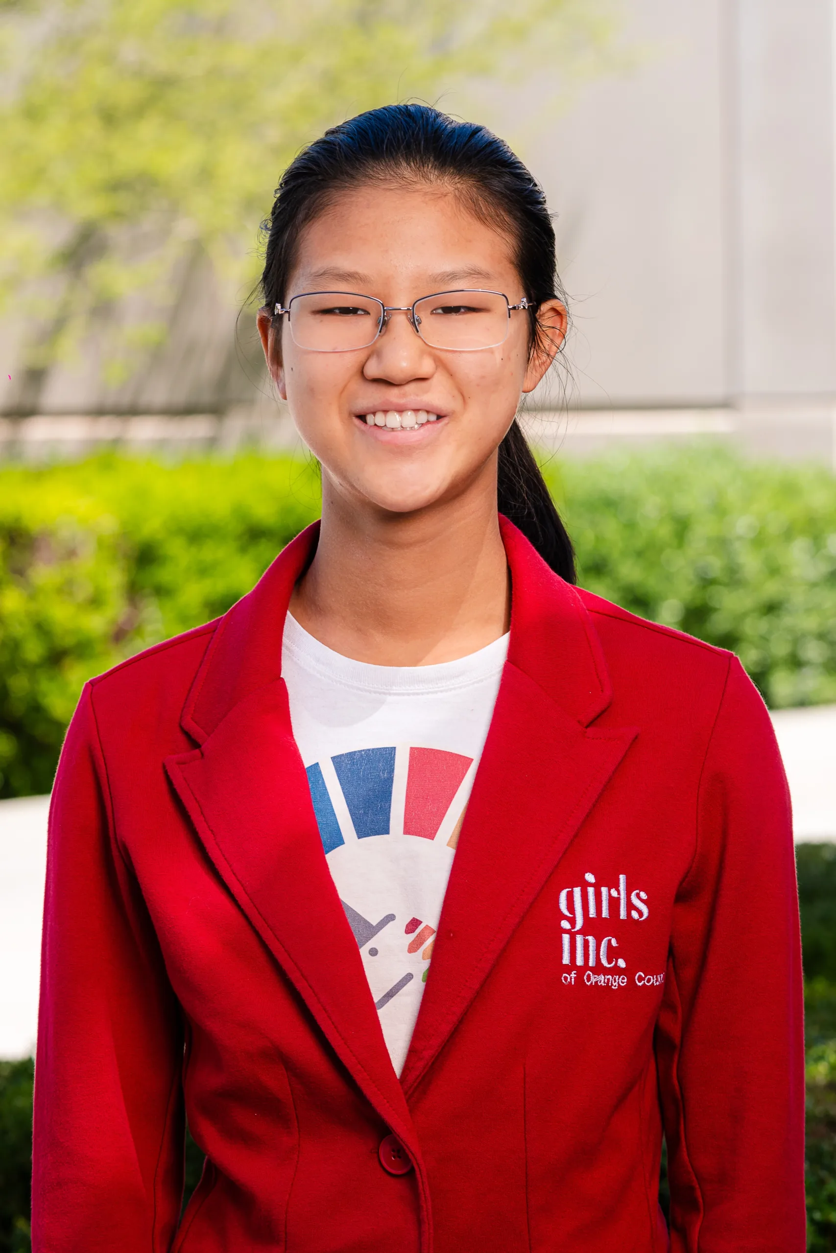 Girls Inc. girl in professional attire