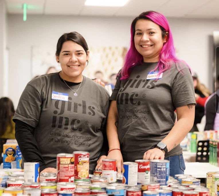 Girls Inc. Orange County register as a new volunteer